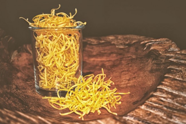 Selbgemachte Bio Suppennudeln vom Höburg